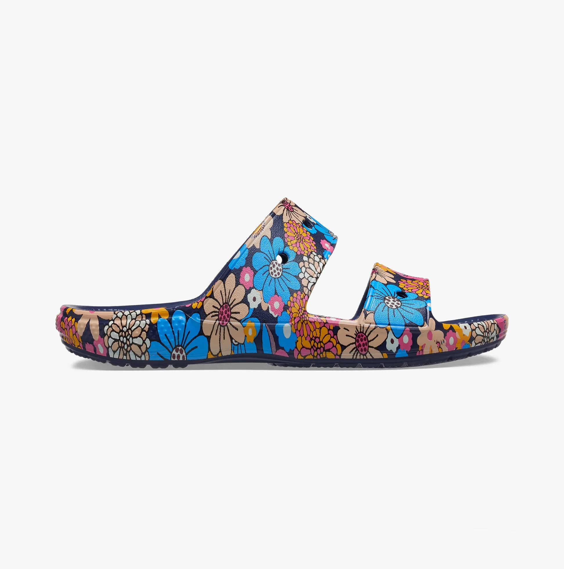 208975-4HQ CLASSIC RETRO Unisex Sandals Navy/Multi