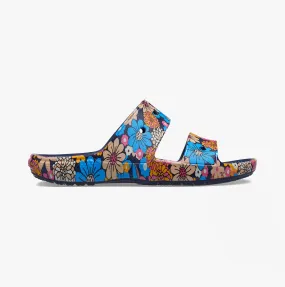 208975-4HQ CLASSIC RETRO Unisex Sandals Navy/Multi