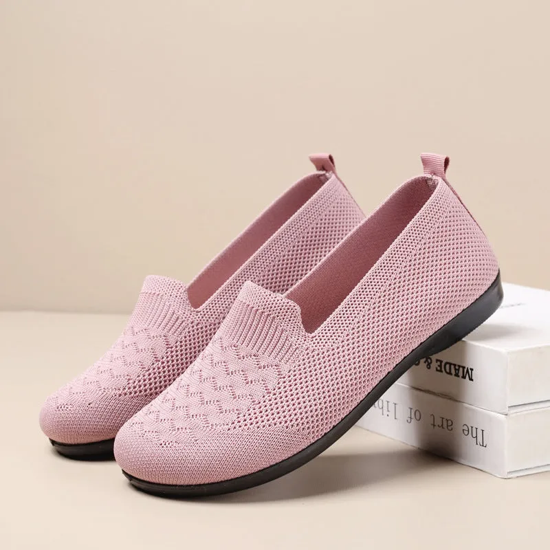 Breathable Flat Soft Bottom Shoes