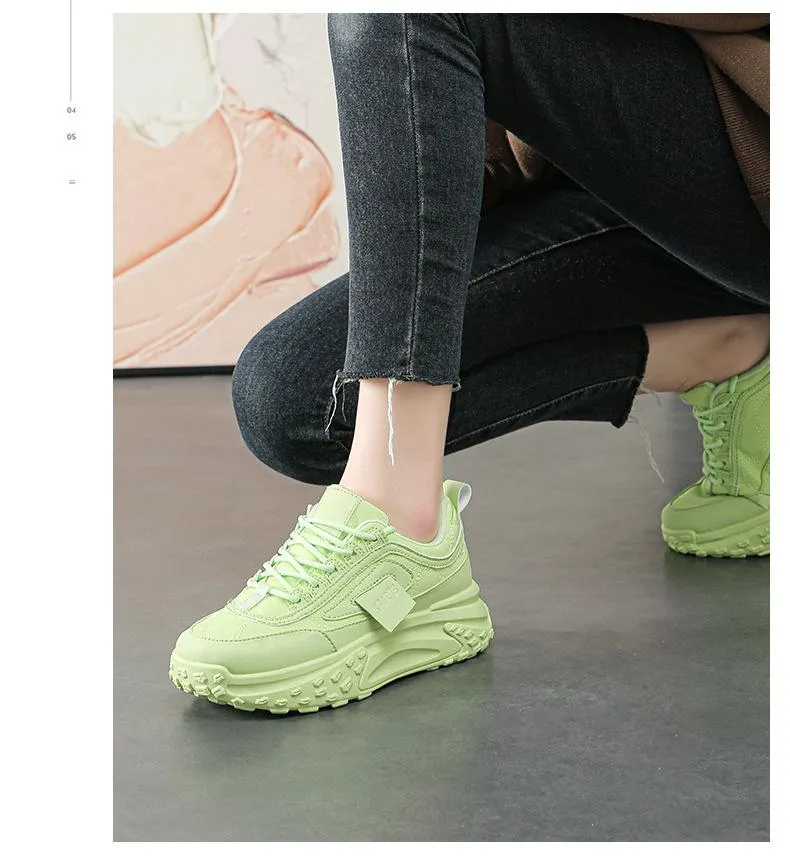 Thick-Sole Versatile Sports Shoes